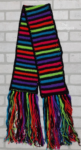 Scarf - Bright Rainbow