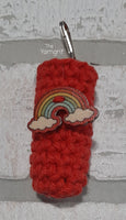 Lip Balm Holder w/Rainbow